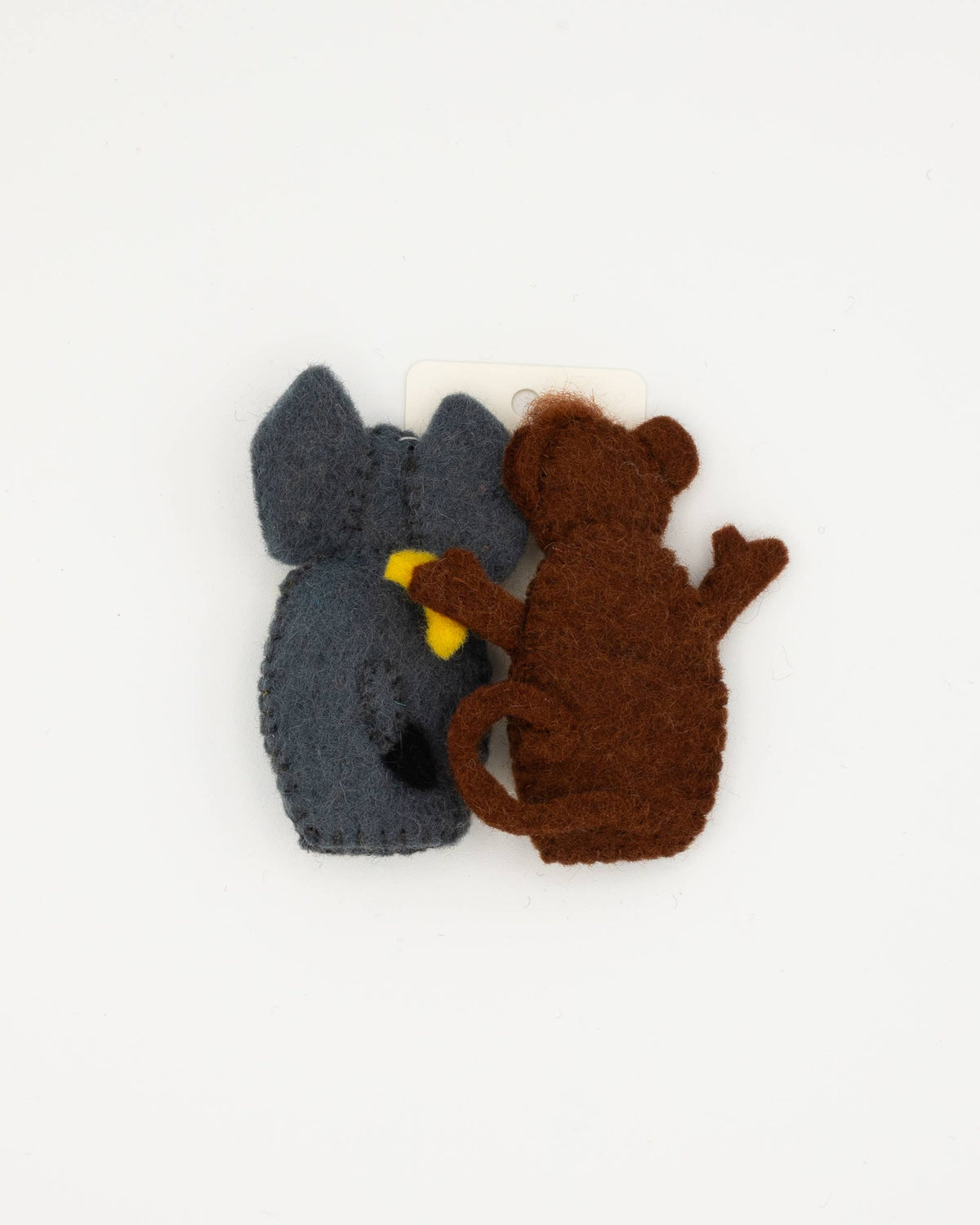 Finger Puppet - Elephant and Monkey (Safari Animals) 
