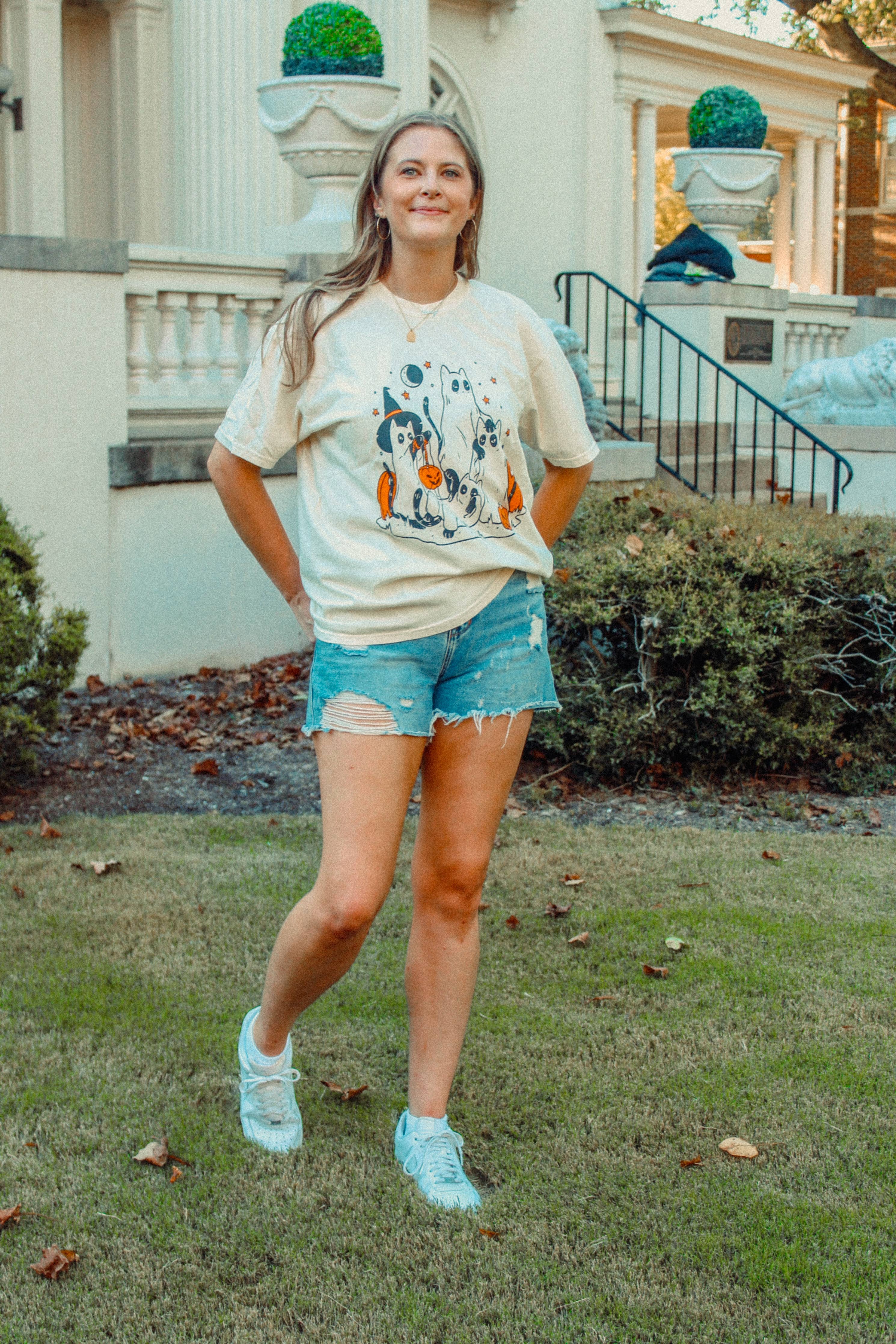 Spooky Black Cats T-Shirt