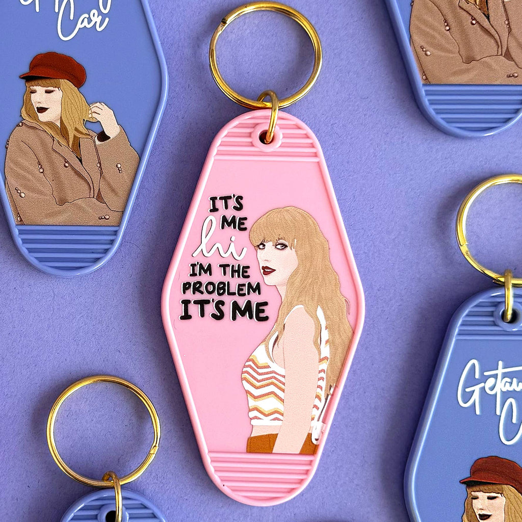 TS Anti-Hero Motel Keychain