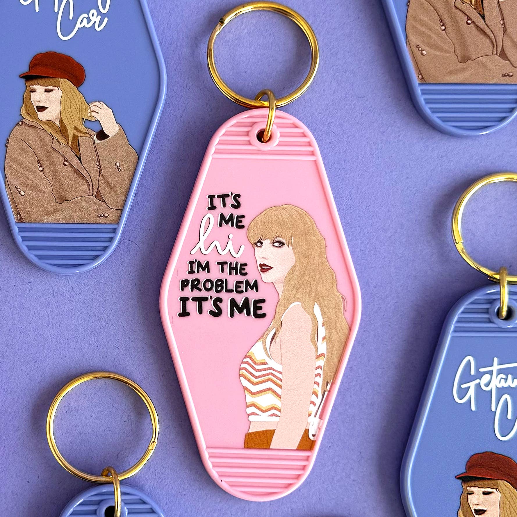 TS Anti-Hero Motel Keychain