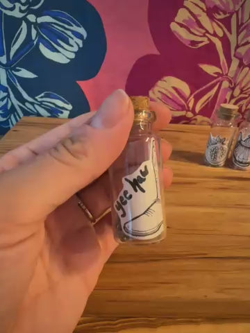 Mini Drawings in a Bottle
