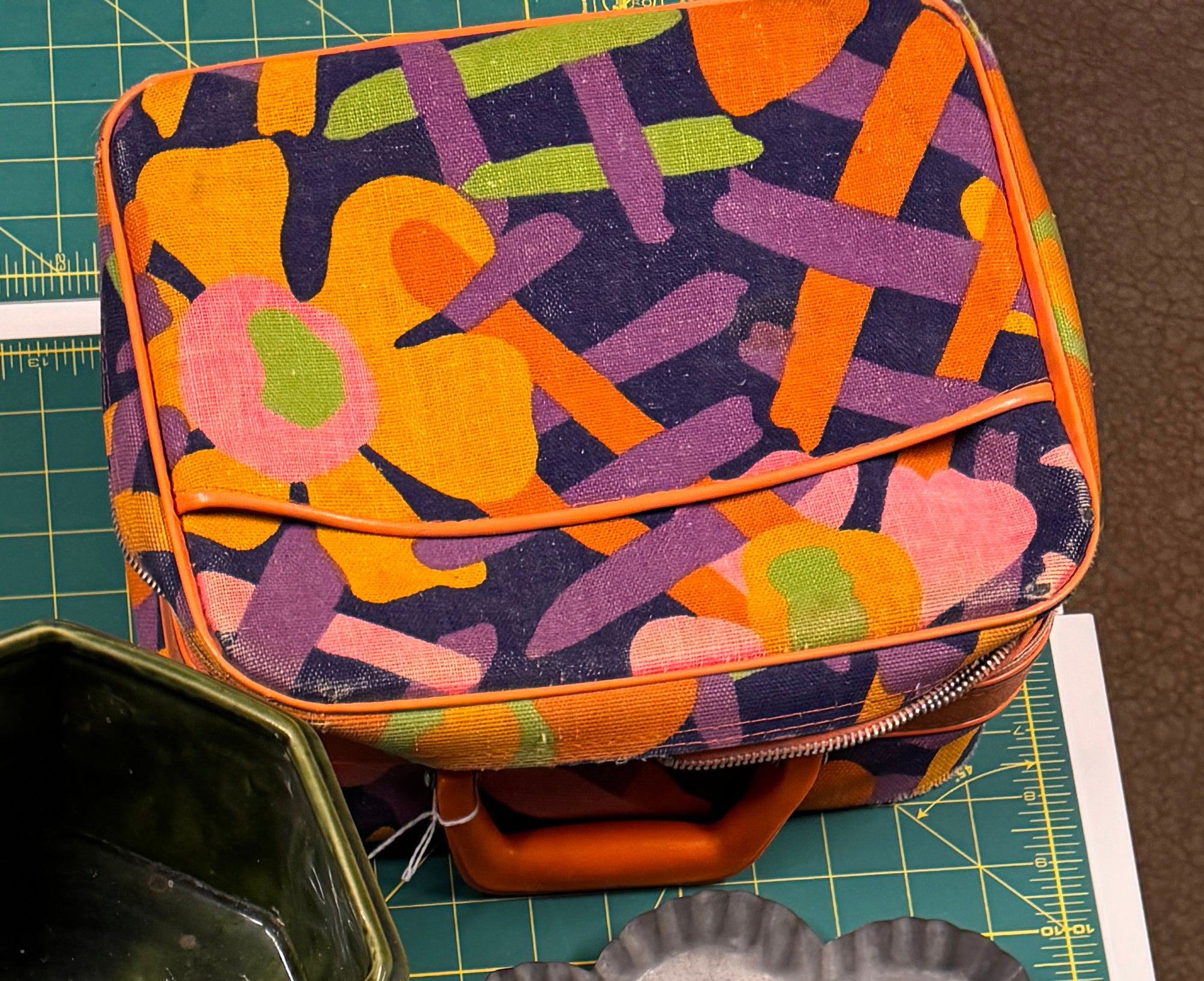 Mini Vintage Suitcase